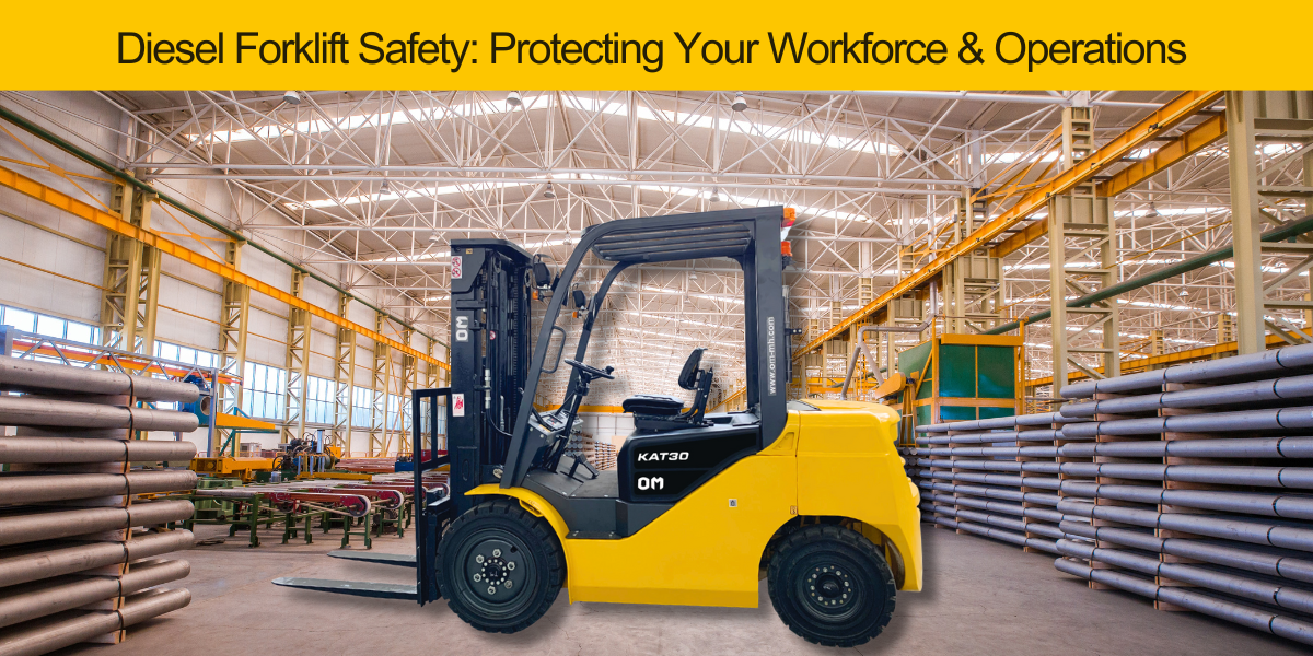 Diesel Forklift Safety: Protecting Your Workforce and Operations